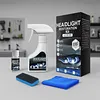 Car Headlight Restoration Kit with Towel and Sponge Headlight Cleaner and Restorer Kit for All Vehicle Types for Oxidized and Yellowed Lenses