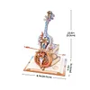 Symphony of Gorgeous Dreams Mechanical Music Box 3D Wooden Puzzle AMK63M