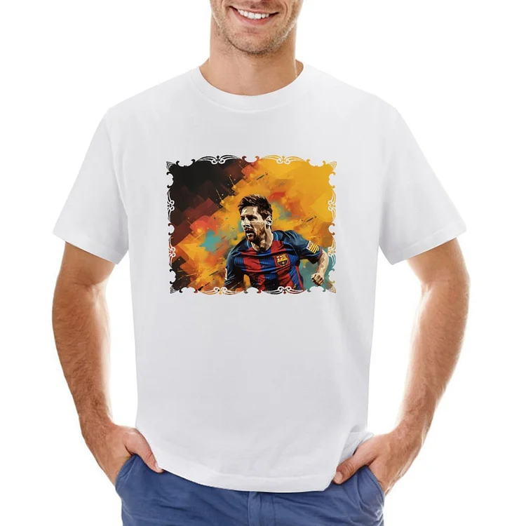 Lionel Messi Inspired Men's T-shirt