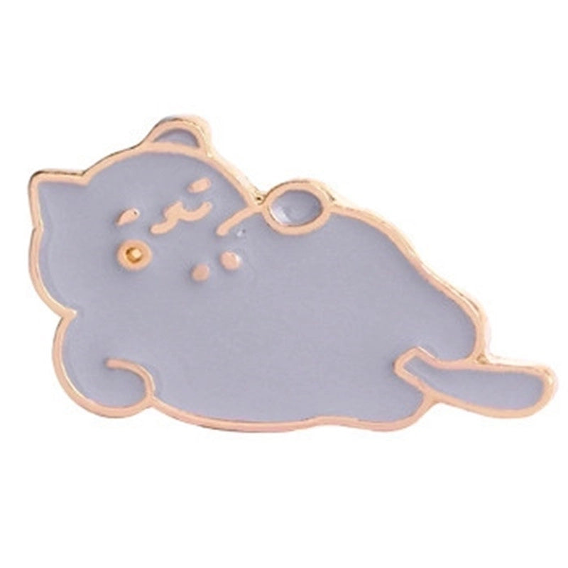 Cartoon Style Cute Cowboy Style Animal Alloy Stoving Varnish Plating Kid’s Unisex Brooches Collar Pin
