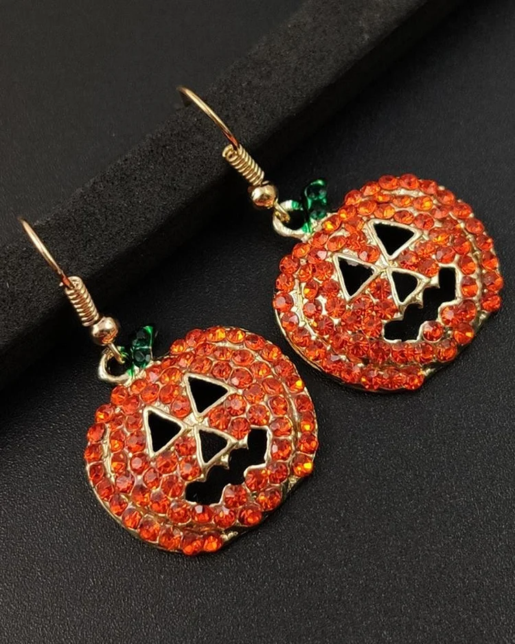 Halloween Pumpkin Earrings