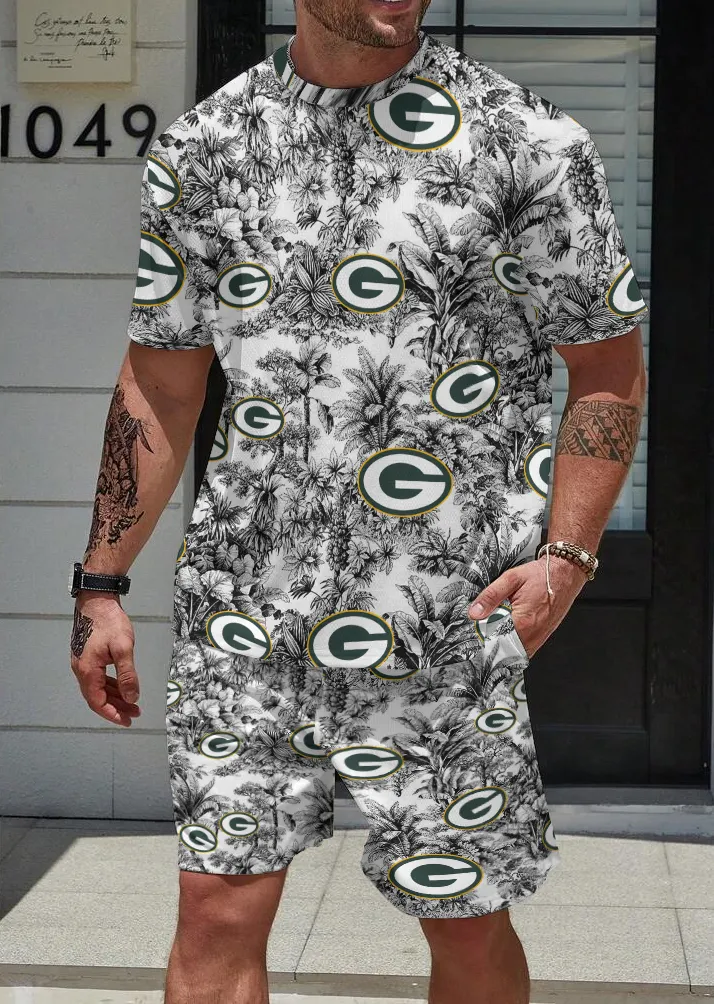 Green Bay Packers Limited Edition Top And Shorts Two-Piece Suits
