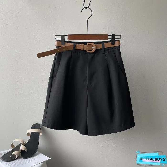 Casual Fashion Cotton-Blend Shorts