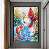 Cat Fish-11CT Stamped Cross Stitch 50*70cm/19.69*27.56in (Big Size) tapestrymarket