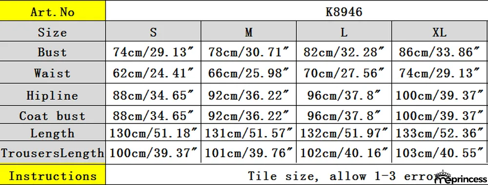 Autumn 3PC Casual Solid Pants Suit