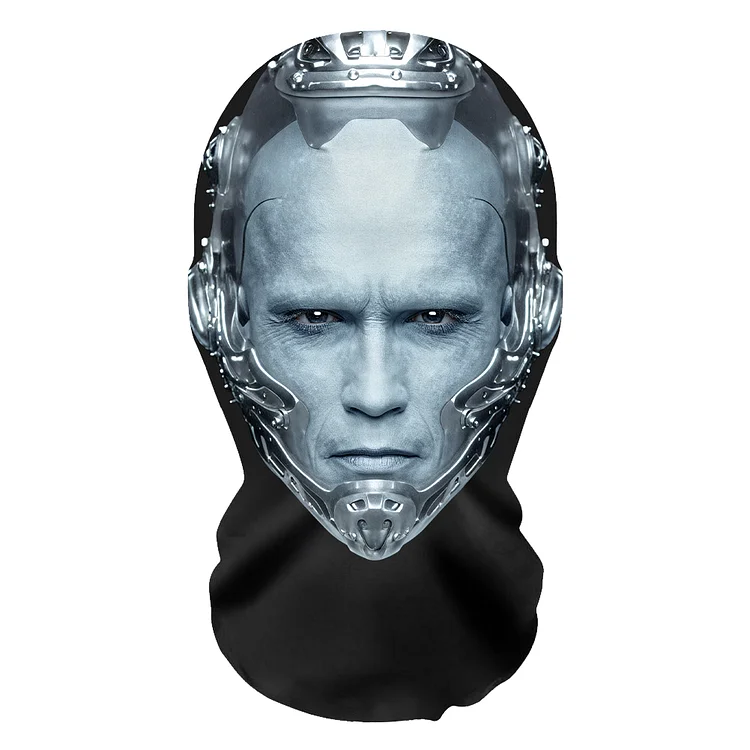 3D Spoof Face Simulation Headgear-Mr. Freeze