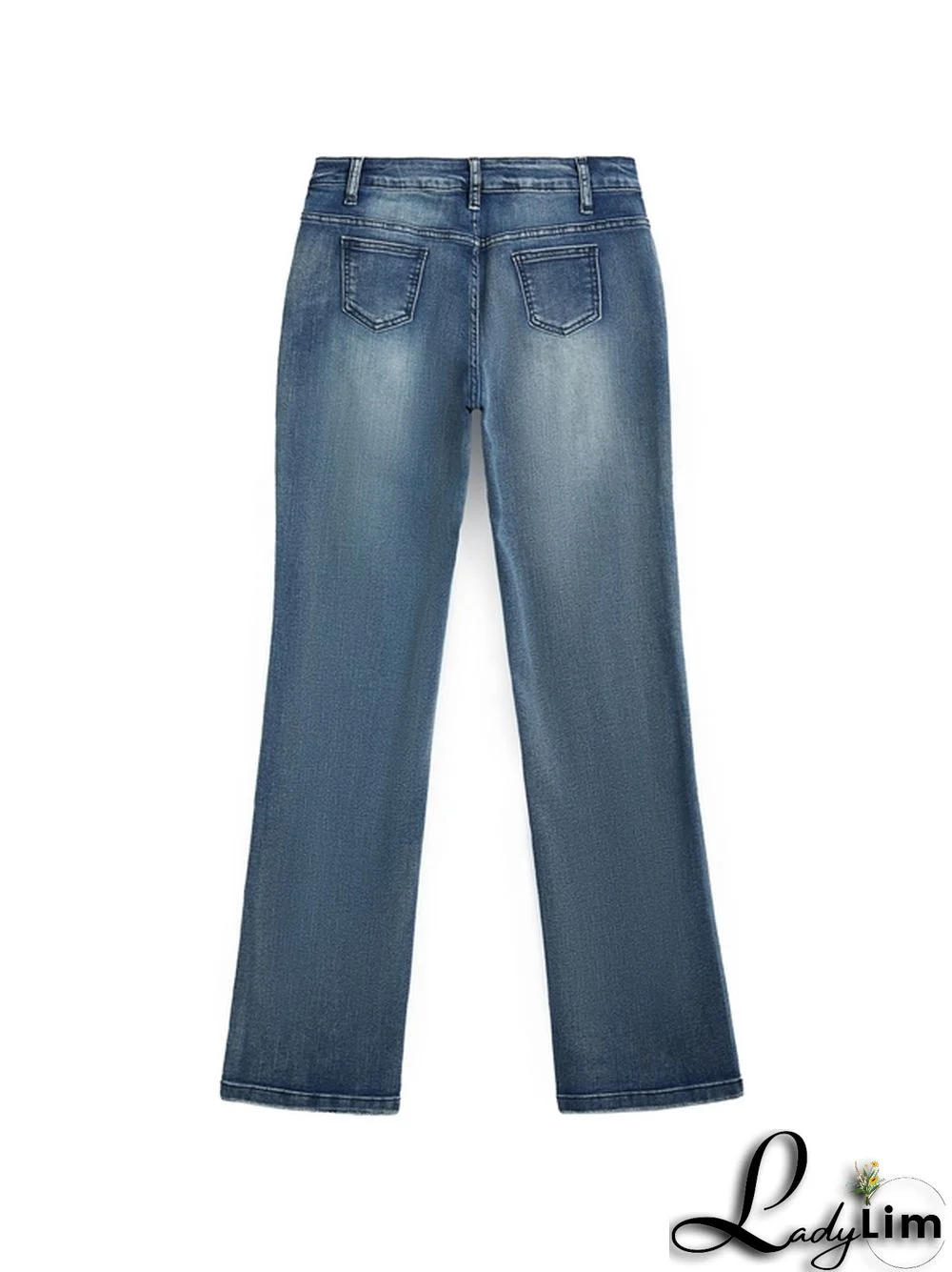 Vintage Denim Y2K Flare Leg Jeans
