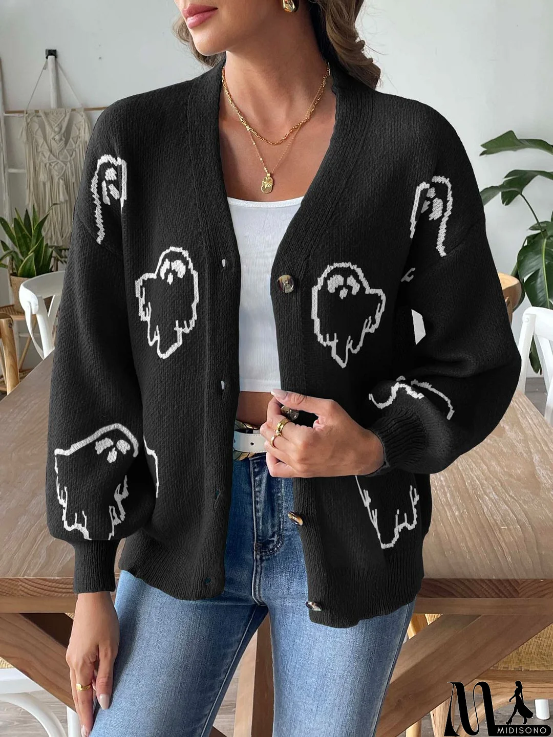 MidiSono - Elegant and Casual Cardigan