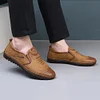 Gioiacombo&trade; Scarpe da uomo in pelle casual traspiranti estive da uomo