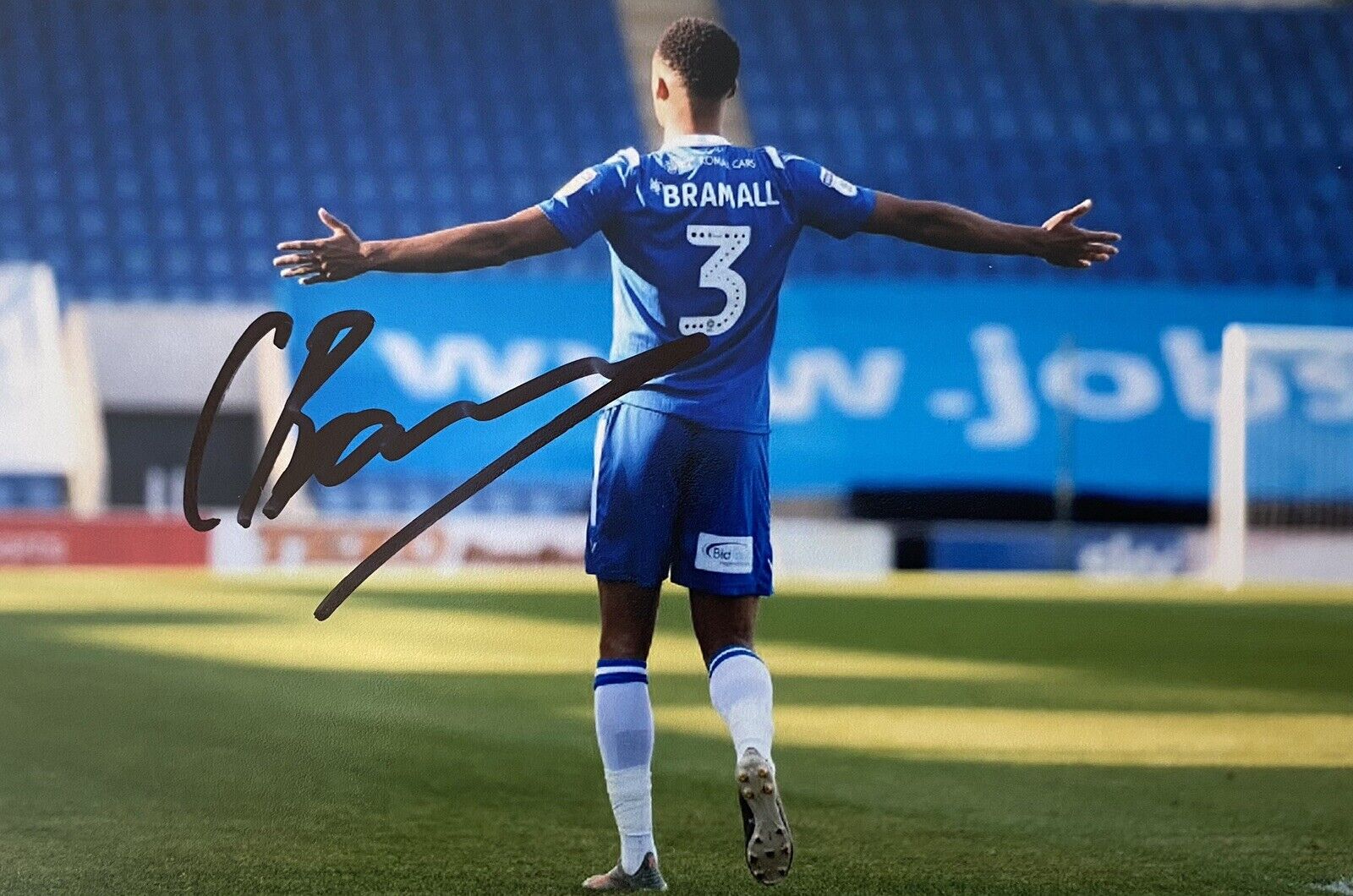 Cohen Bramall Genuine Hand Signed Colchester United 6X4 Photo Poster painting 5