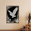 Diamond Painting-DIY Special Shaped Drill Pearl Painting Owl(30x40cm)