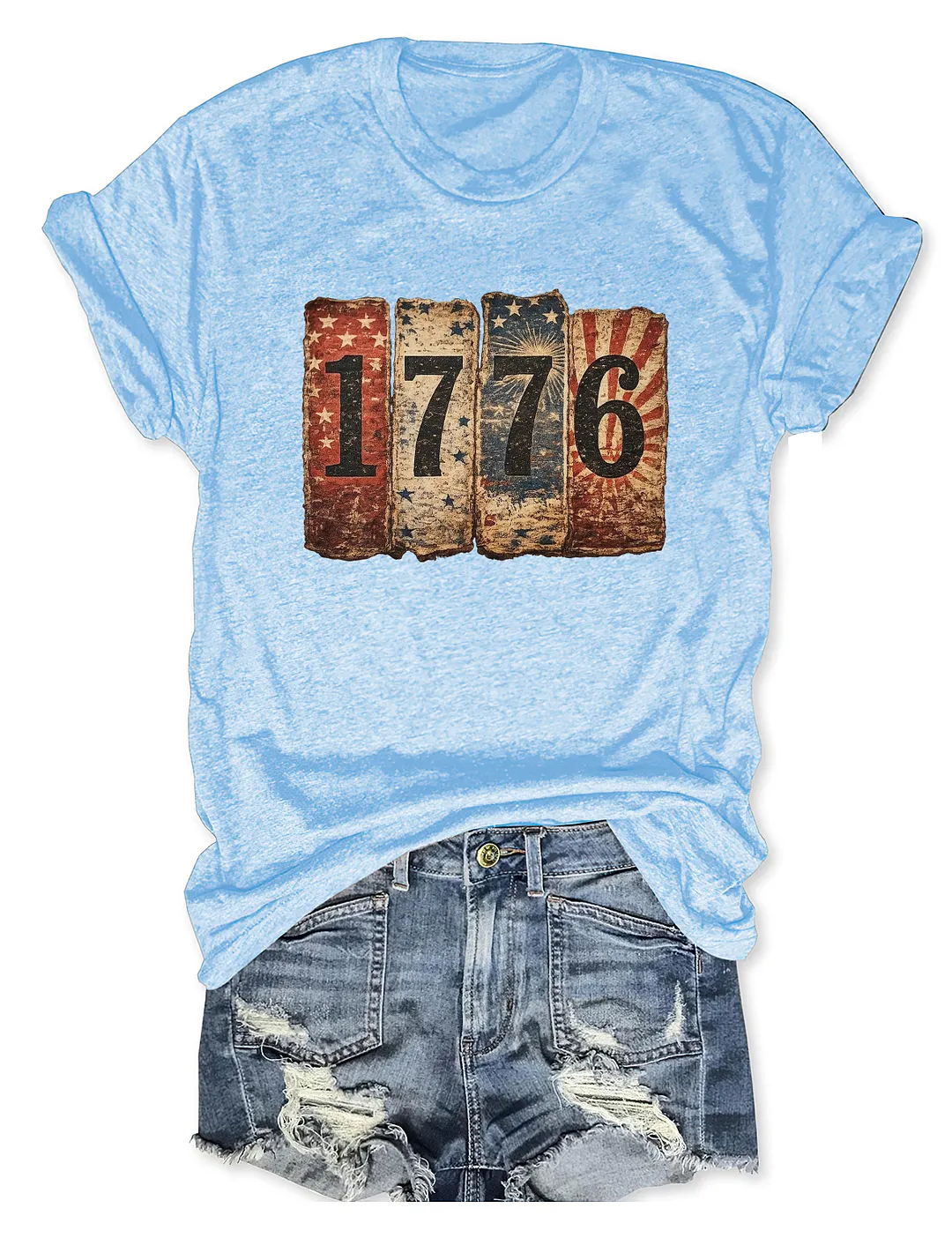 1776 American Flag T-shirt