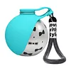 2-In-1 Dog Water Bottle with Silicone Bowl No-Spill Stainless Steel Portable 285ml Dog Water Bottle Ideal for Walking Hiking & Travel