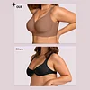 Full coverage wireless bra