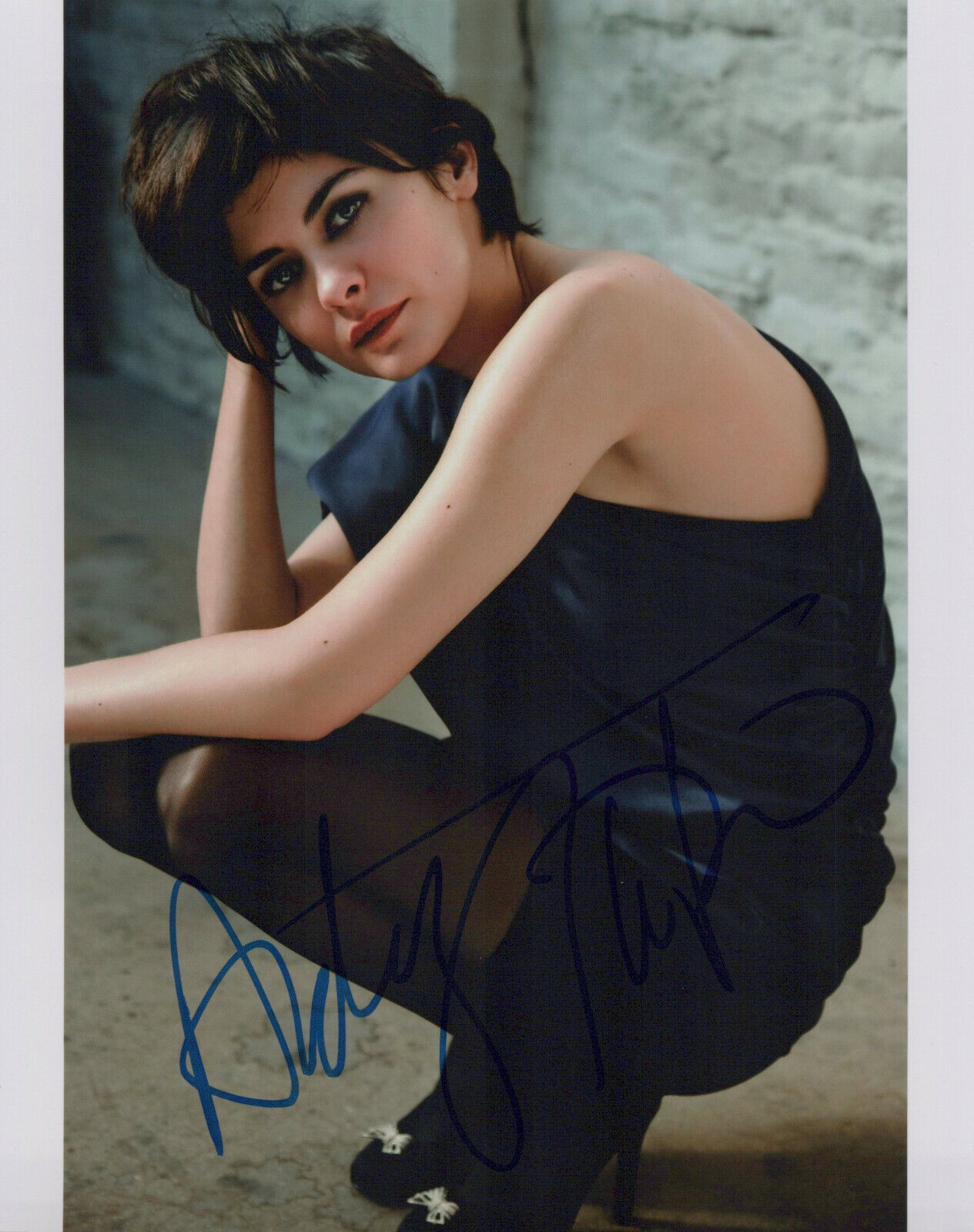 Audrey Tautou signed 8x10 Photo Poster painting In-person