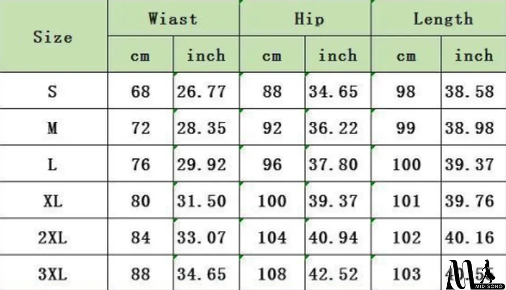 MidiSono - Stretch High Waist Denim Pencil Pants