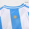 Argentina Home Kids Soccer Jerseys Full Kit 2024