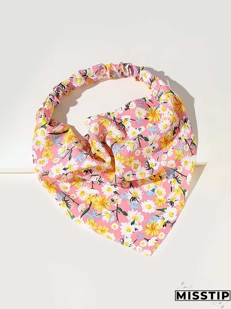 Flower Pattern Hair Band