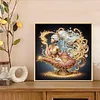 Genius Lamp Beauty - Diamond Painting - Partial Special Shaped Drill(Canvas|30*30cm)