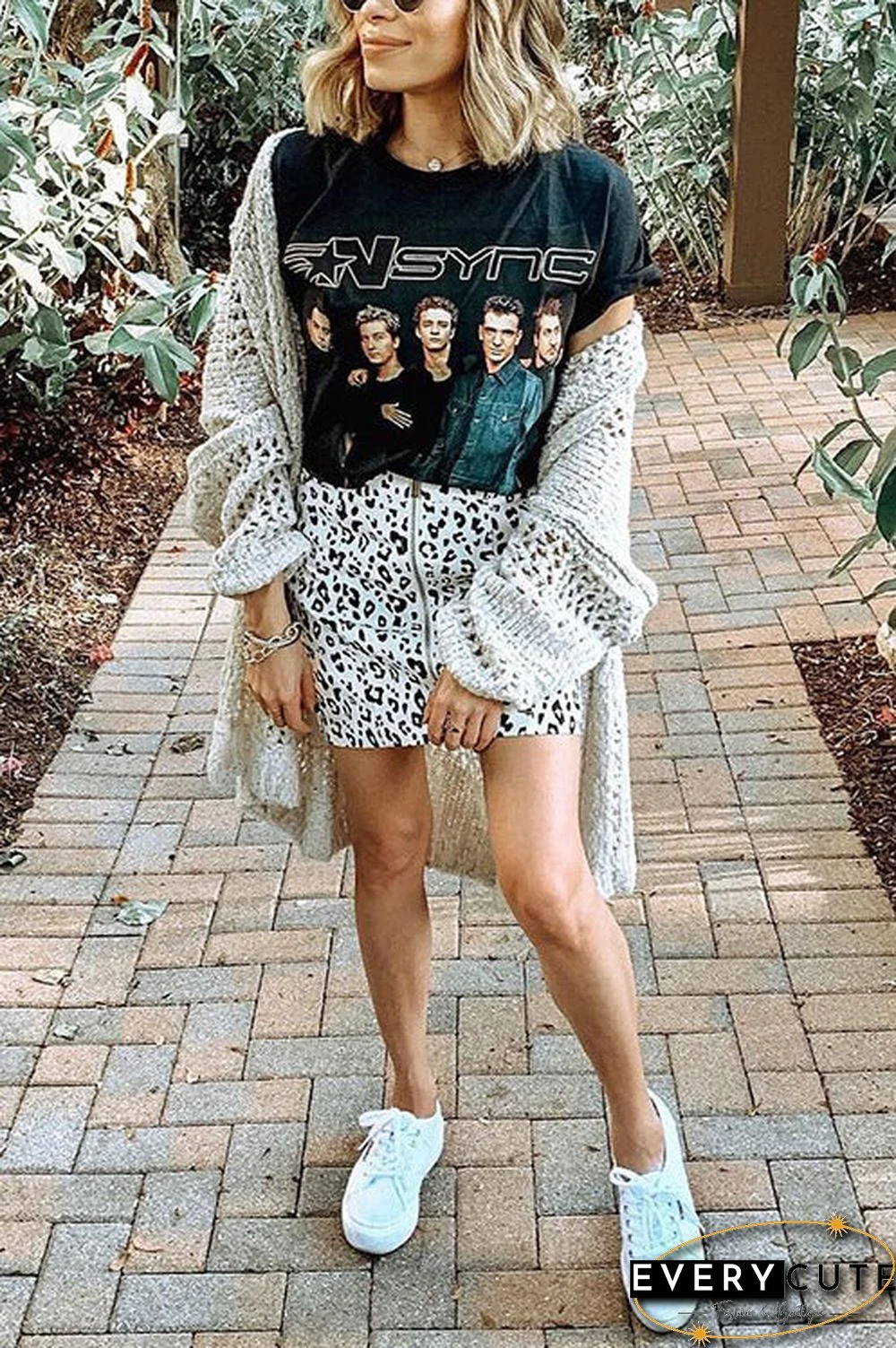 Crochet Knit Loose Cardigan