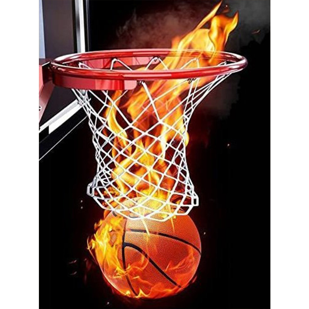 

(Multi-Size) Basketball - Round/Square Drill Diamond Painting 30*40CM/40*50CM, Round diamond 30*40cm, 501 Original