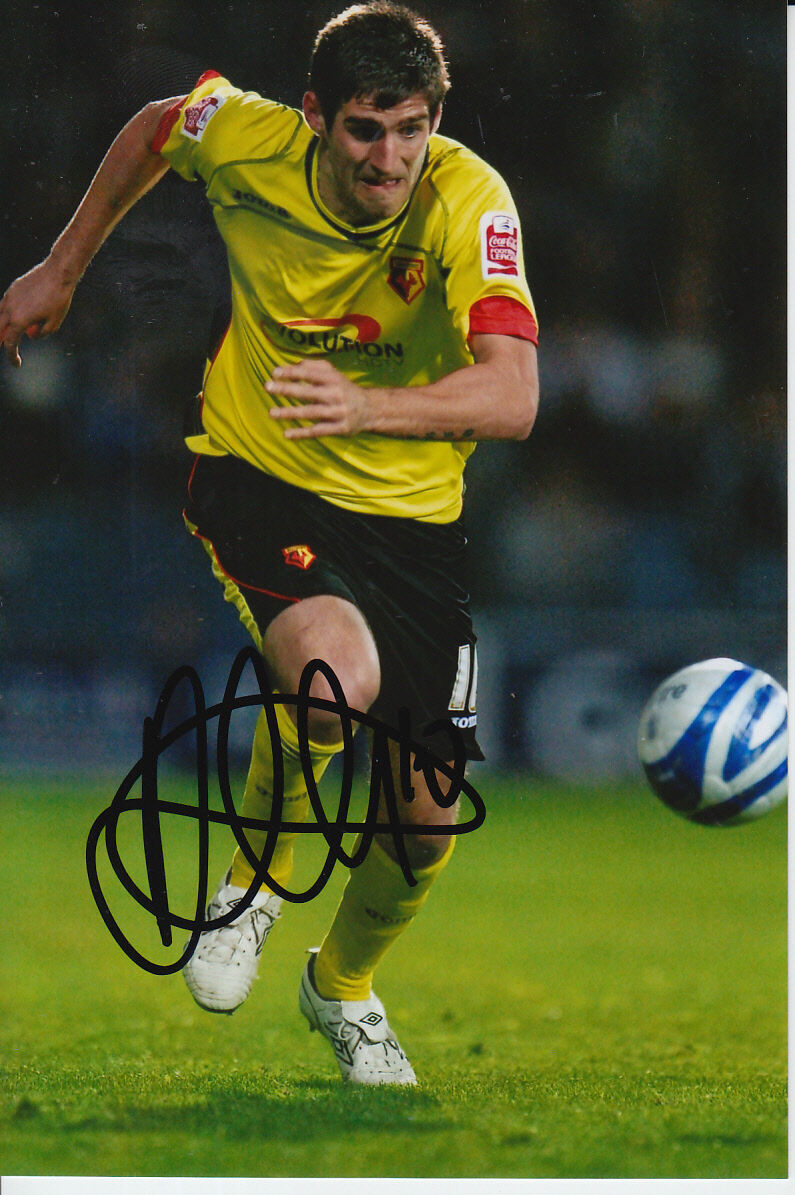 WATFORD HAND SIGNED DANNY GRAHAM 6X4 Photo Poster painting.