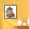 Christmas Oil Lamp-14CT Stamped Cross Stitch 22*26cm/8.66*10.24in