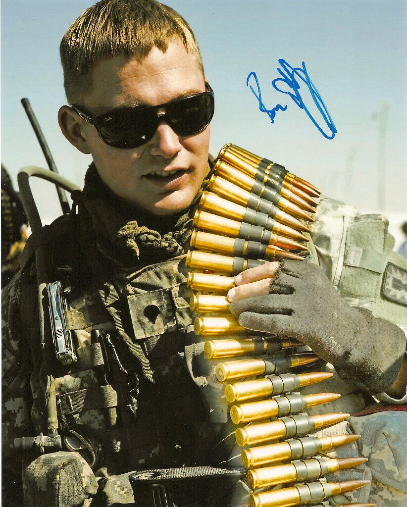 Hurt Locker Brian Geraghty Autographed 8x10 Photo Poster painting COA