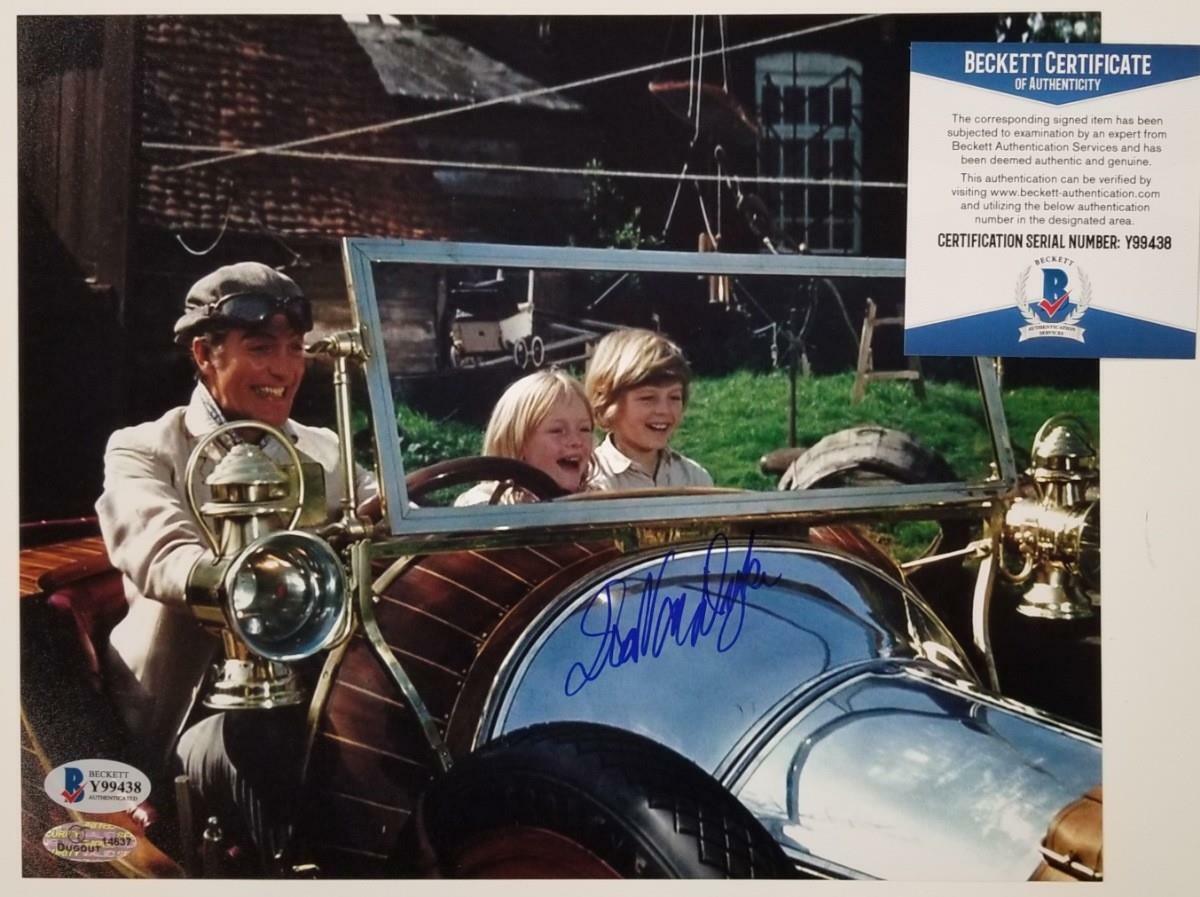 Dick Van Dyke autograph signed Chitty Chitty Bang Bang 8x10 Photo Poster painting #2 ~ BAS COA