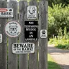 [Show]No Trespassing My Dog Is An Asshole - Vintage Metal Signs - 20*30cm/30*40cm - Warning
