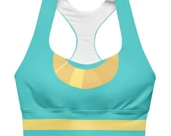 Pornhint Princess Jasmine Sports Bra; running Disney outfit; Disney adult; comfortable theme park attire vacation clothes