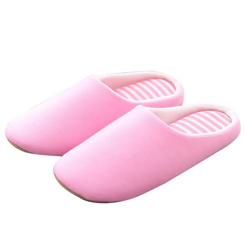 Couple Unisex Home Slippers Men Women Shoes Plush Soft Non-slip Slippers Indoors Anti-slip Warm Winter Floor Bedroom For Women