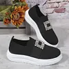 Gioiacombo&trade; Nuove scarpe casual slip-on da donna con strass