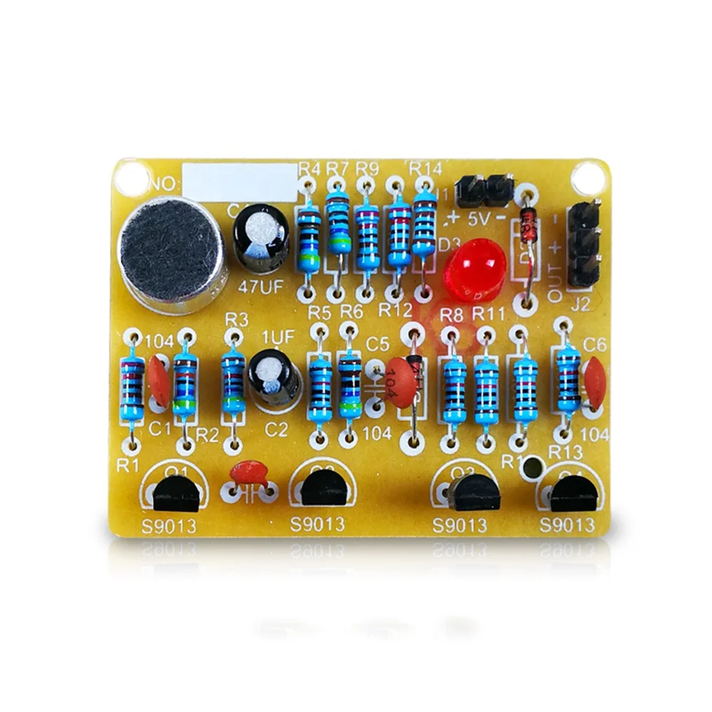 Voice Control Clap Switch Kit Sound Sensor Light DIY Electronic Project Kits Welding Project Kits DIY Electronic Parts