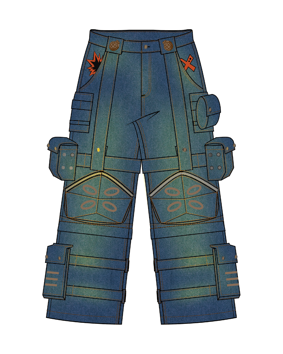 "ACADEMY" Cargo Pants