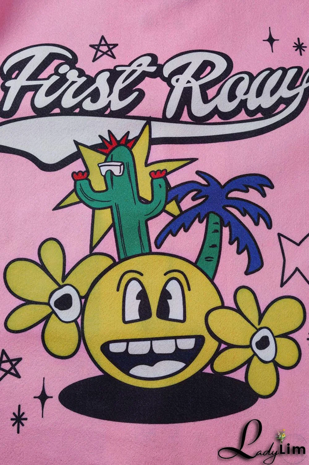 Pink Casual Print Patchwork Buckle Outerwear