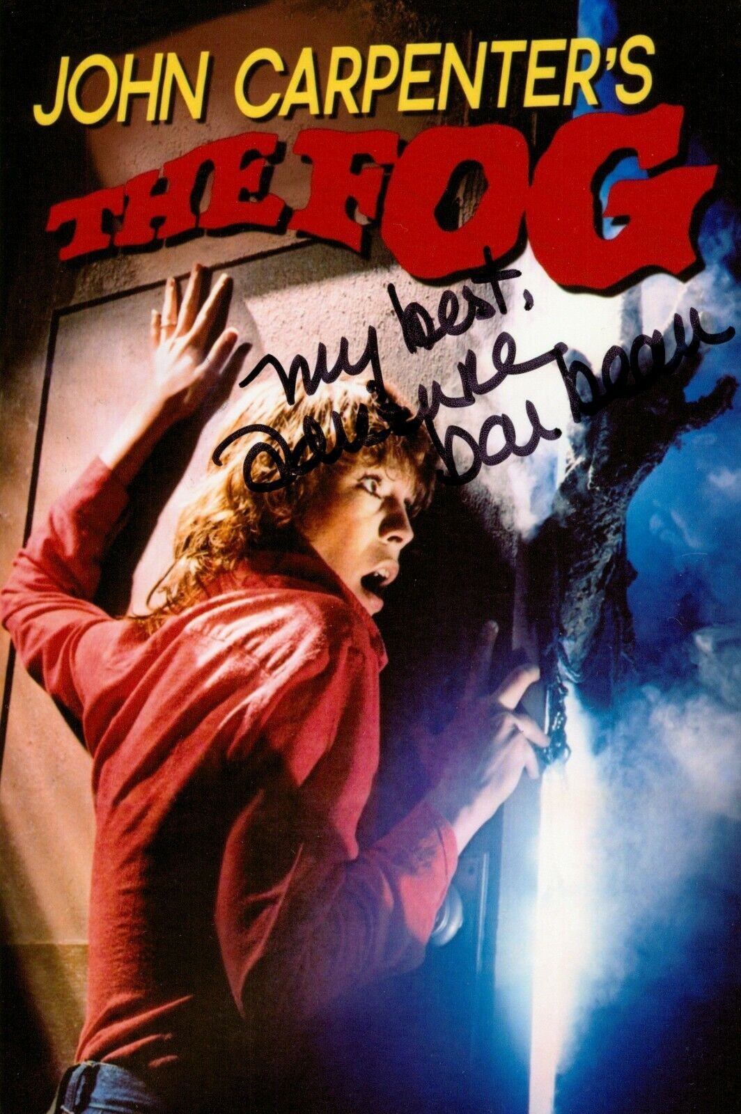 Adrienne Barbeau Signed 6x4 Photo Poster painting The Fog Escape From New York Autograph + COA