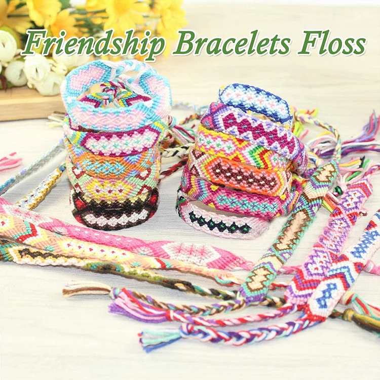 Cotton Friendship Bracelets