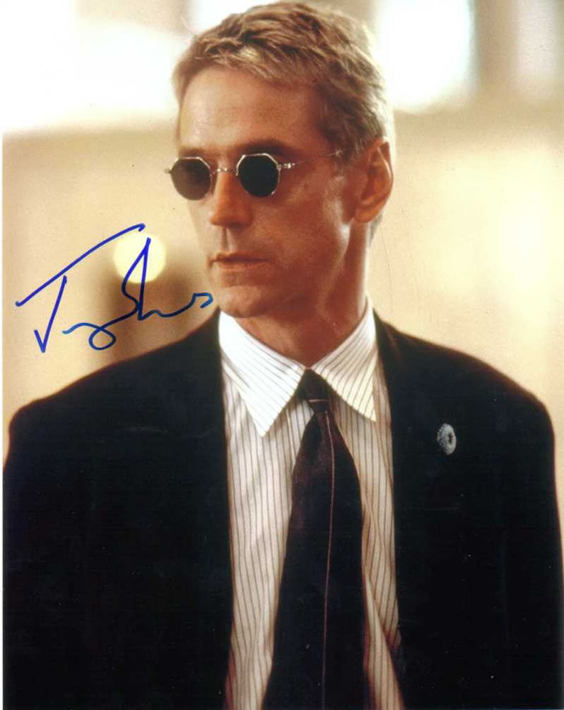 JEREMY IRONS AUTOGRAPH SIGNED PP Photo Poster painting POSTER