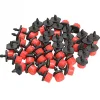 Good Quality Adjustable Home Garden universal Micro Flow Drip Head 1/4'' Hose Irrigation Watering Dripper Sprinkler 50pcs/set