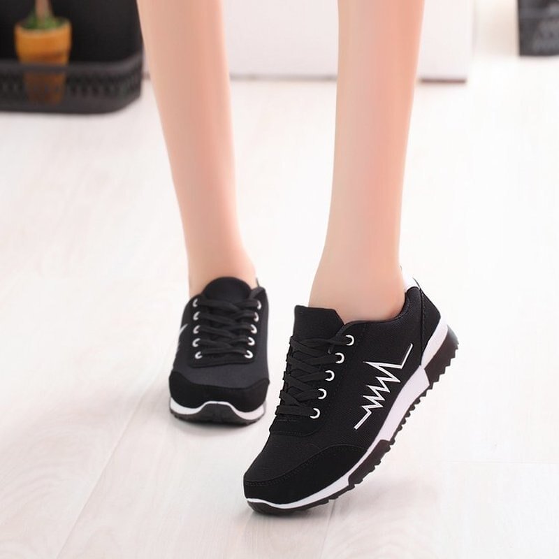 Women's shoes 2021 new sports women's shoes single shoes running shoes breathable non-slip casual shoes students tenis de mujer