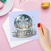 6pcs DIY Diamond Painting Grußkarte Set für Urlaub Segen Weihnachtsgeschenk