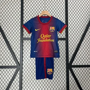 2012/2013 Retro Barcelona Home Football Shirt 1:1 Thai Quality Kids Size
