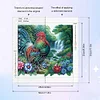(US Only)4Pcs Chicken - Diamond Painting - Partial Special Shaped Drill (Canvas|30*30cm)