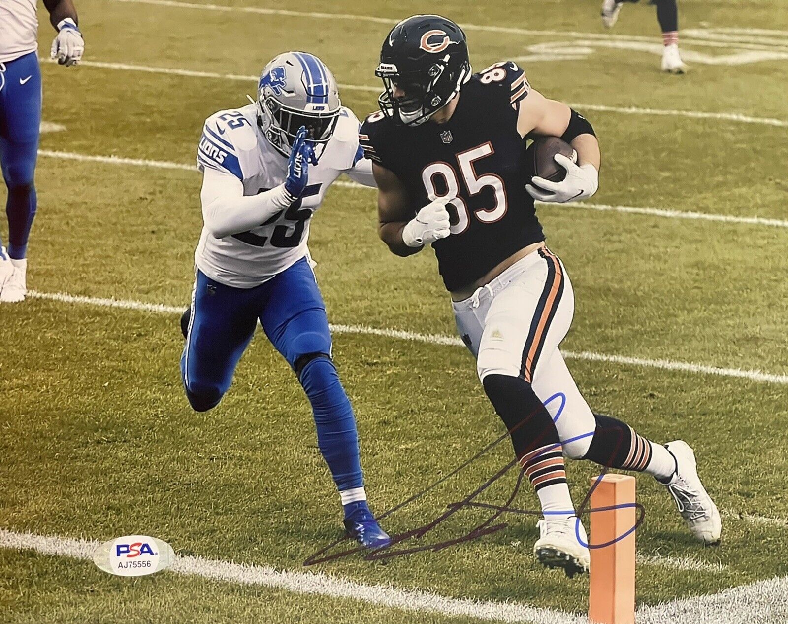 Cole Kmet Signed Autographed Chicago Bears 8x10 Photo Poster painting PSA/DNA