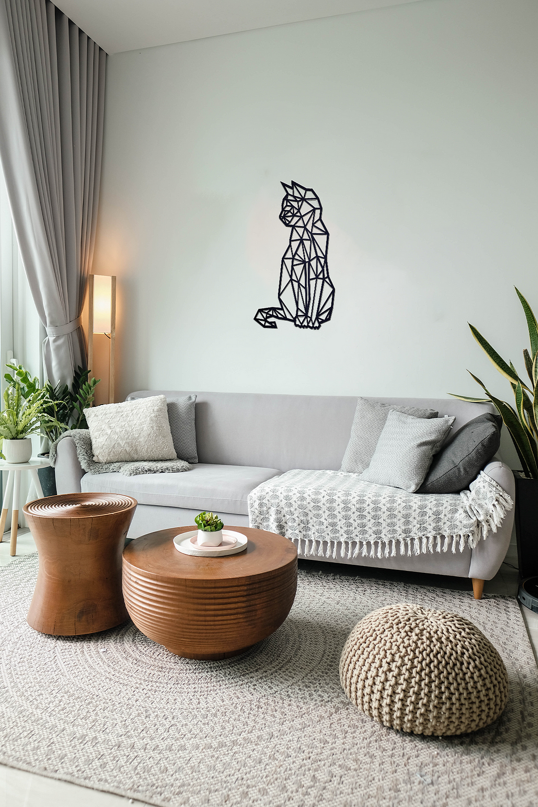 Cat Metal Wall Art