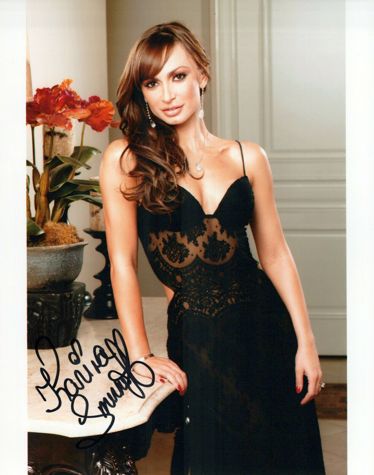 Karina Smirnoff glamour shot autographed Photo Poster painting signed 8x10 #10