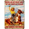(Multi Style)Cowboy - Metal Tin Signs(8*12Inch)