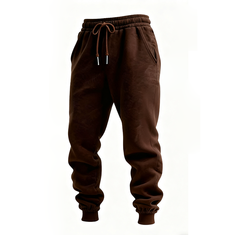 Men's Autumn/Winter New Outdoor Casual Suede Trousers-inspireuse