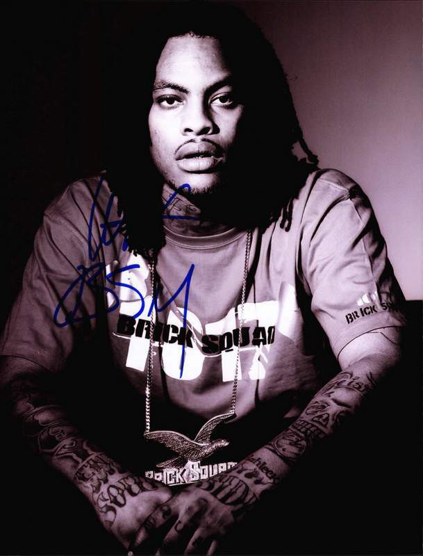 Waka Flocka Flame authentic signed rap 8x10 Photo Poster painting W/Cert Autographed A00305